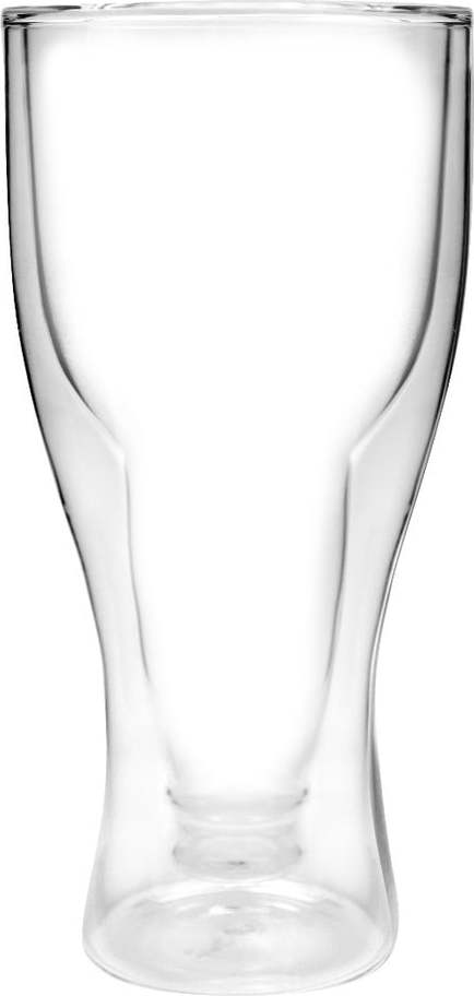 Dvoustěnná pivní sklenice Vialli Design, 350 ml