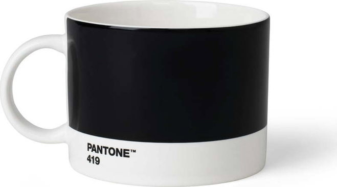 Černý keramický hrnek 475 ml Black 419 – Pantone