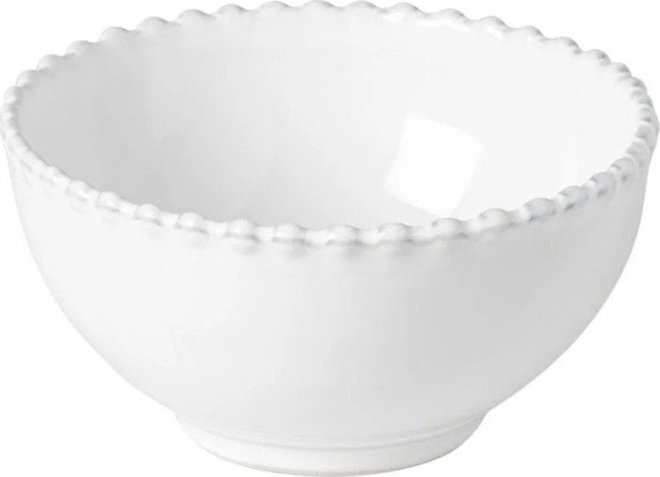Bílá kameninová miska Costa Nova Pearl, ⌀ 13 cm