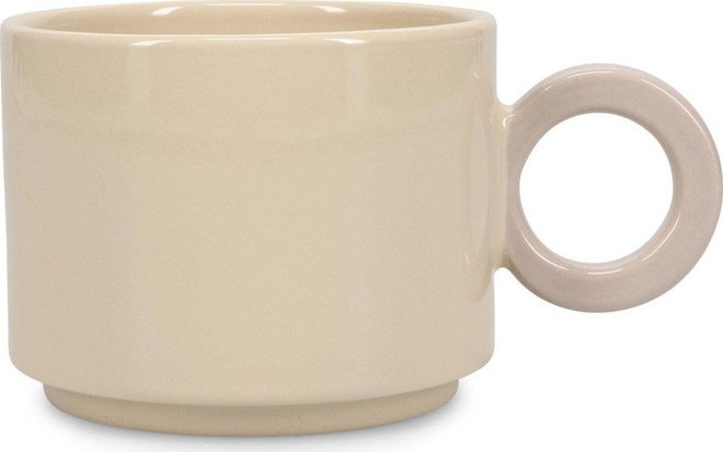 Béžový kameninový hrnek 280 ml Lou – ONA