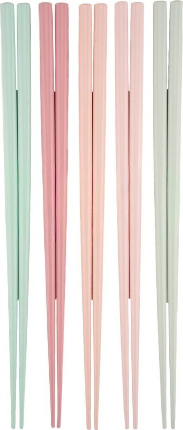 Bambusový příbor 5 ks pro 5 osob Pastel – Sass & Belle