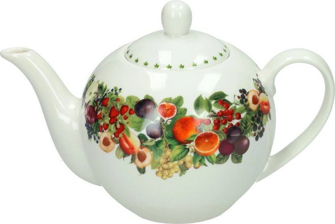 Bílá konvice na čaj z kostního porcelánu Le Primizie – Brandani
