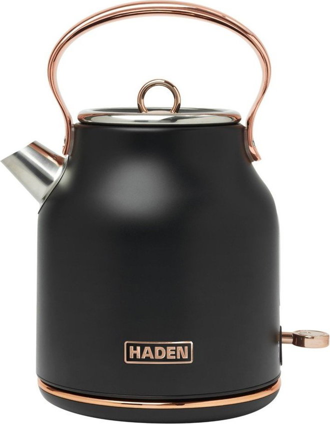 Černá rychlovarná konvice 1,7 l Heritage – Haden