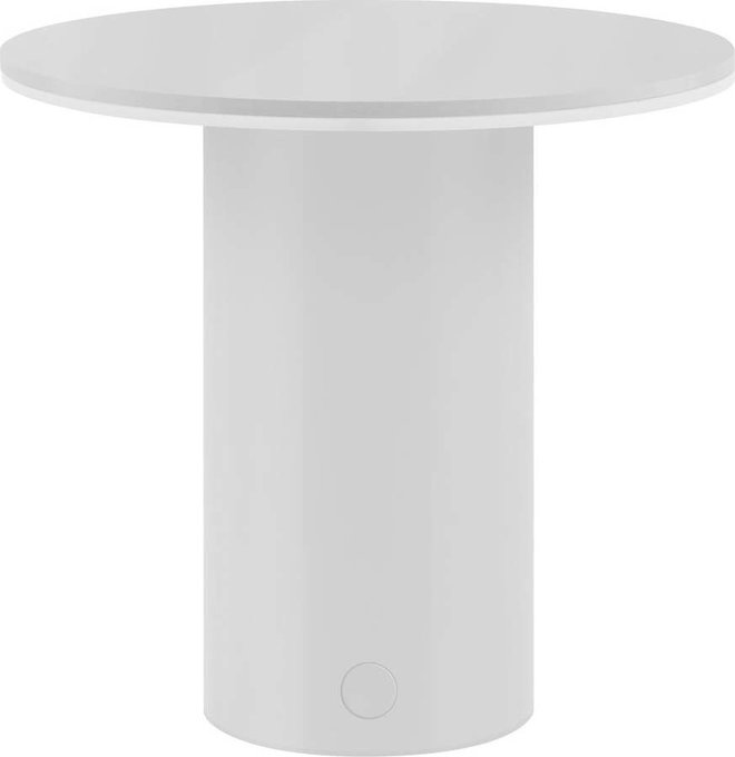 Bílá LED stmívatelná stolní lampa (výška 18 cm) Fungo – Remember