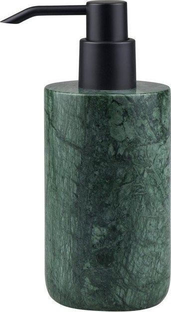 Tmavě zelený mramorový dávkovač mýdla 200 ml Marble – Mette Ditmer Denmark