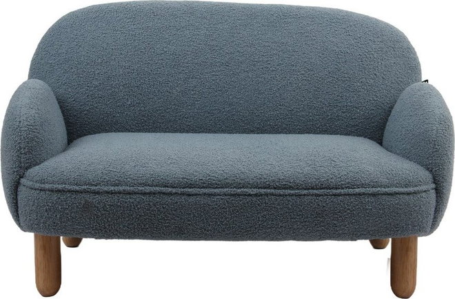 Béžová dětská pohovka z textilie bouclé 89 cm Rocky – Vipack