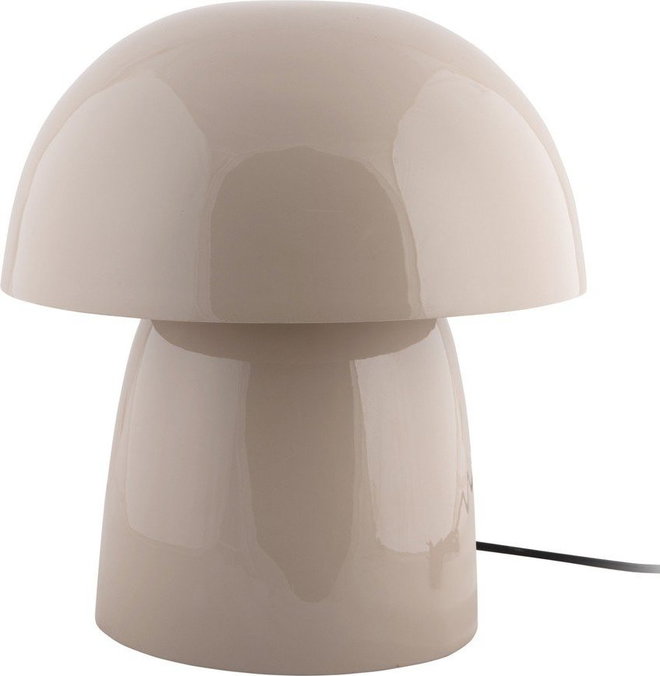 Béžová kovová stolní lampa (výška 34 cm) Masivo Seta – Leitmotiv