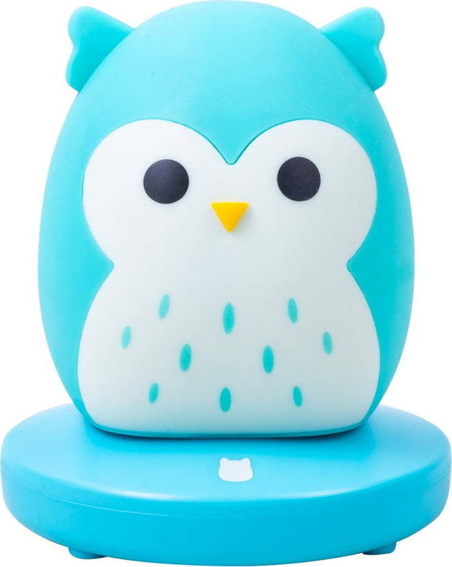 Modré dětské noční světlo Fizz Winston – SQUISHMALLOWS