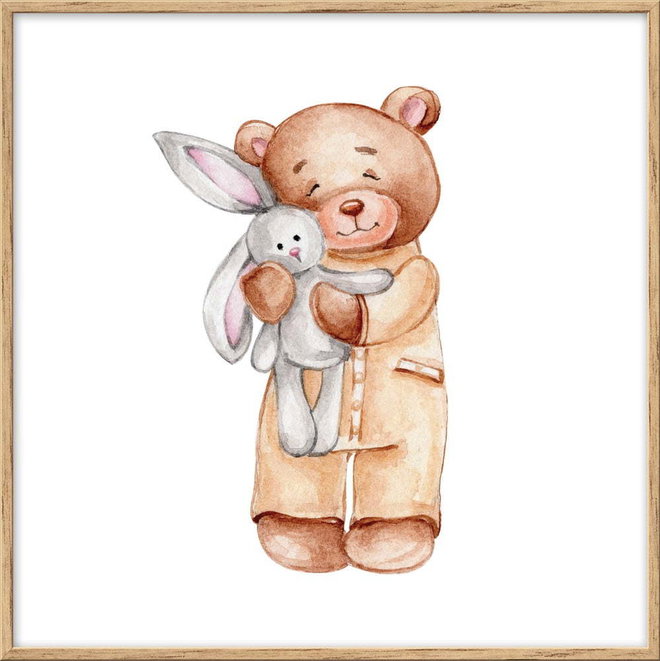 Dětský obrázek 20x20 cm Teddy Bear