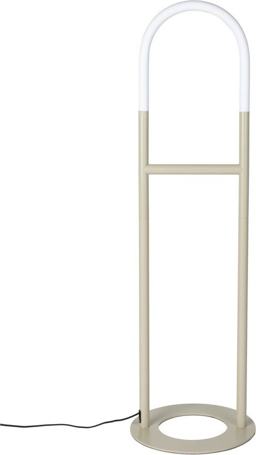 Béžová LED stmívatelná stojací lampa (výška 135 cm) Arch – Zuiver