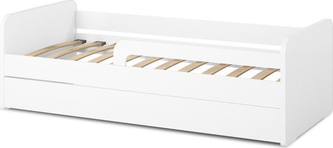 Bílá dětská postel s roštem 80x160 cm Duuli – ELTAP