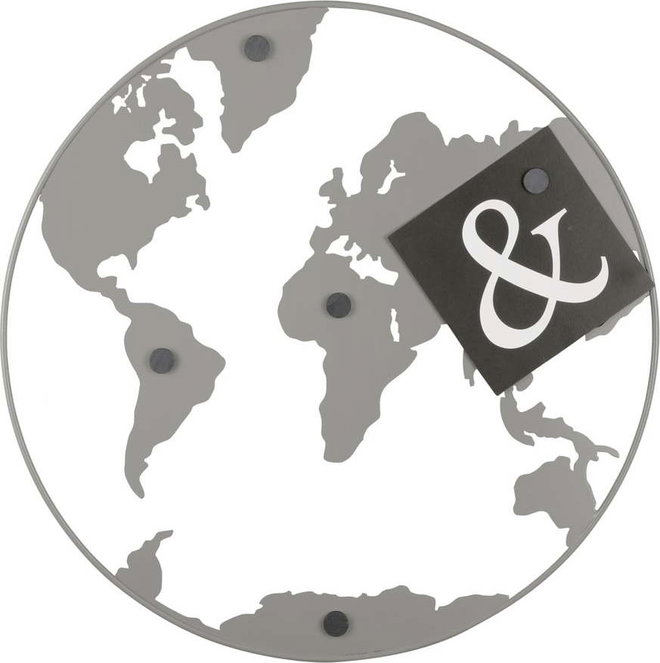 Magnetická nástěnka World Map – PT LIVING