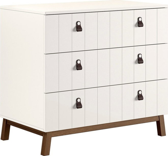 Béžová dětská komoda 98,5x89x57 cm Sezane – Vipack