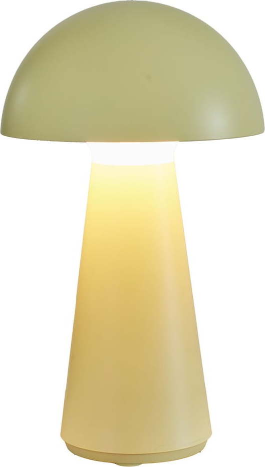 Žlutá LED stolní lampa na dálkové ovládání (výška 28 cm) Sam – Sirius