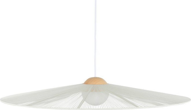 Bílé stmívatelné závěsné svítidlo ø 80 cm Belle – Zuiver