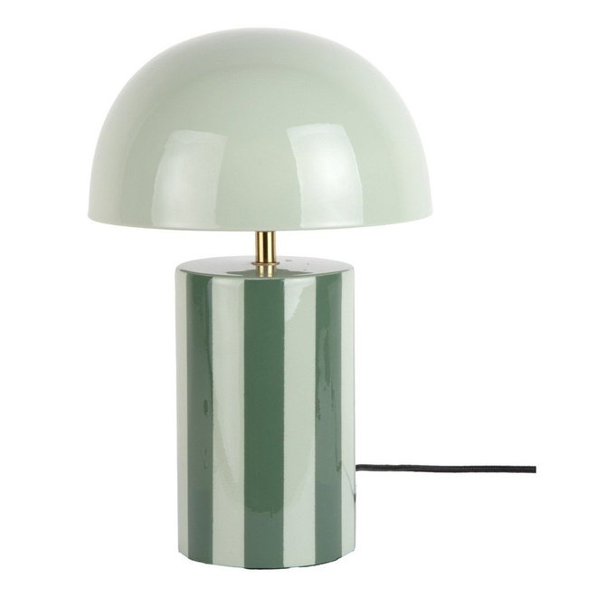 Zelená kovová stolní lampa (výška 34 cm) Rayado – Leitmotiv