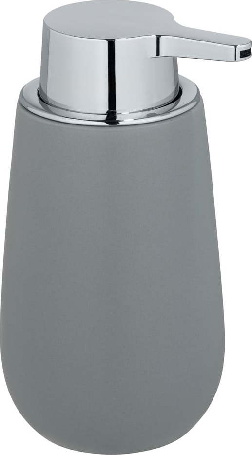 Šedý keramický dávkovač mýdla 320 ml Badi – Wenko