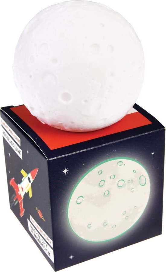 Bílá dětská lampička Moon Planet – Rex London