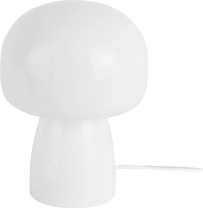 Bílá stolní lampa (výška 20 cm) Fervor – Leitmotiv