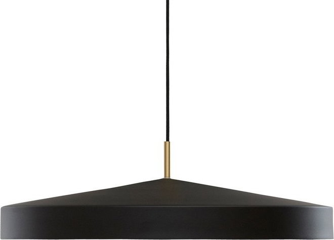 Černé kovové závěsné svítidlo ø 65 cm Hatto – OYOY Living Design