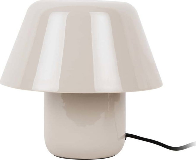 Šedá stolní lampa (výška 19 cm) Afan – Leitmotiv