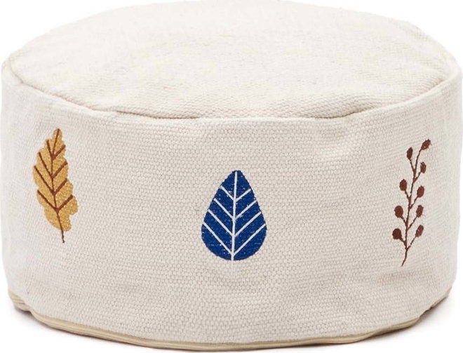 Krémový dětský puf Yanil – Kave Home