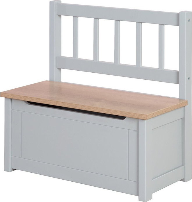 Taupe dětská lavice Woody – Roba
