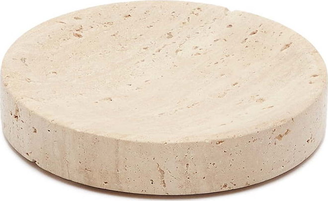 Béžová kamenná mýdlenka Macre – Kave Home