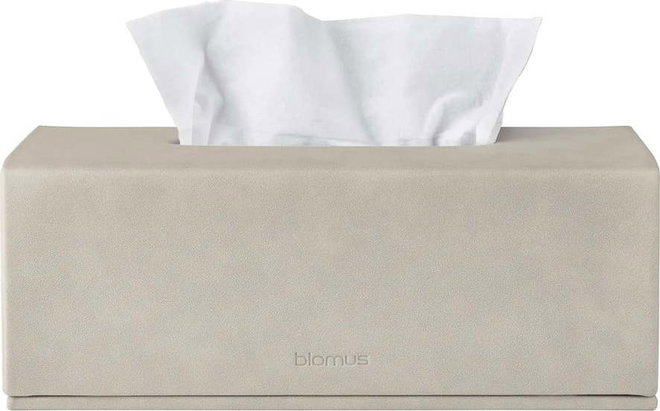 Box na kapesníky z umělé kůže Sahla – Blomus