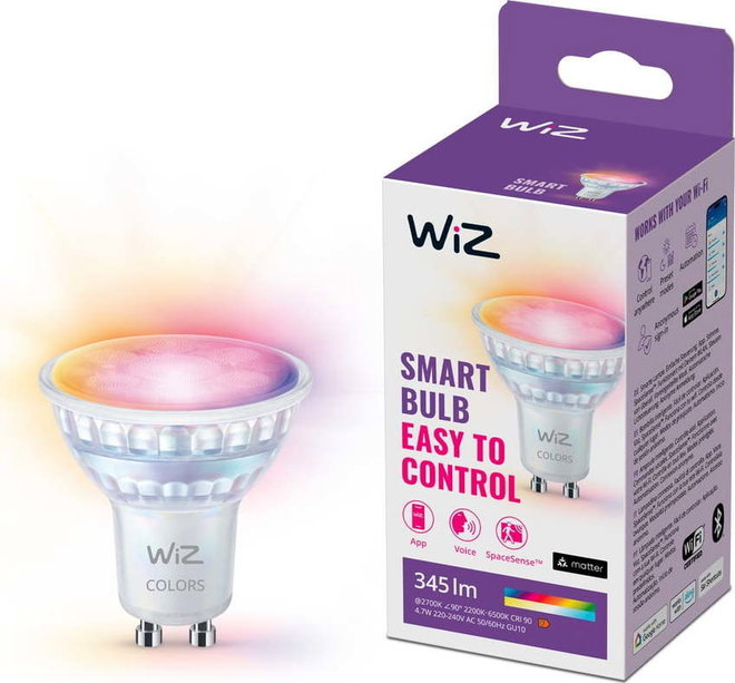 LED smart žárovka GU10, 5 W – WiZ