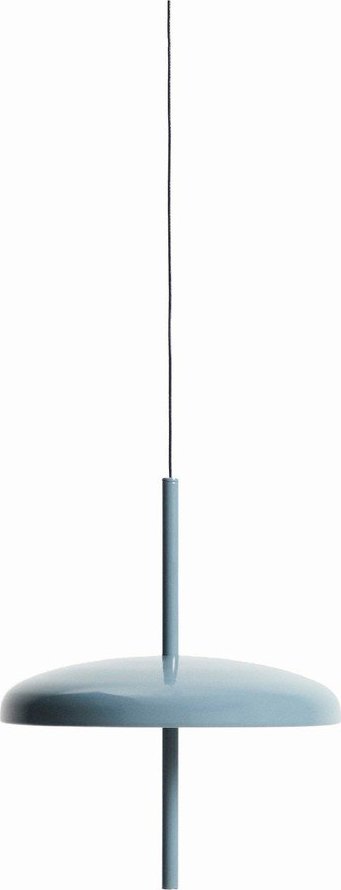Modré LED stmívatelné závěsné svítidlo s kovovým stínidlem ø 16 cm Porte – Kave Home
