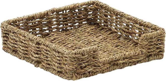 Držák na ubrousky z mořské trávy Tossa – Kave Home