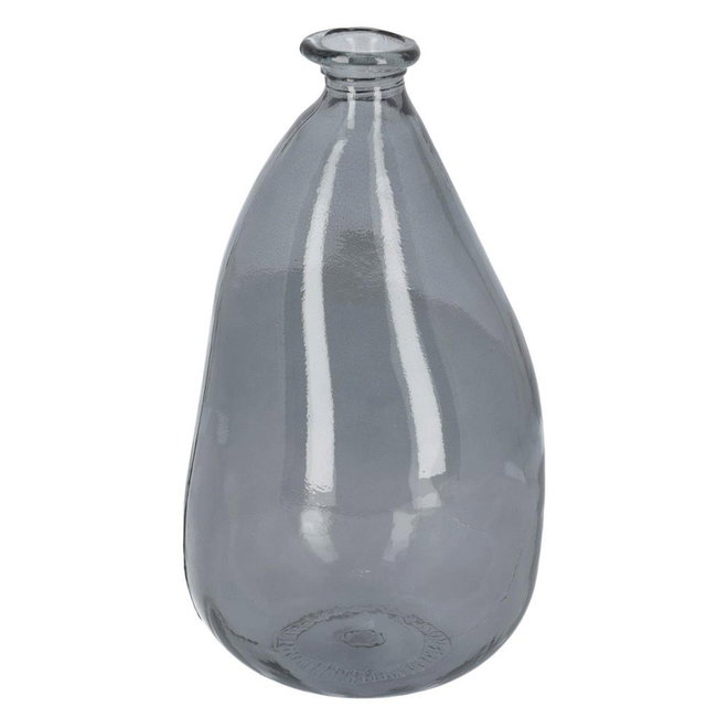 Modrá váza z recyklovaného skla (výška 36 cm) Brenna – Kave Home
