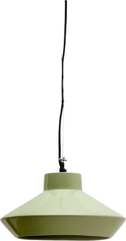 Světle zelené závěsné svítidlo s keramickým stínidlem ø 31 cm Portol – Kave Home