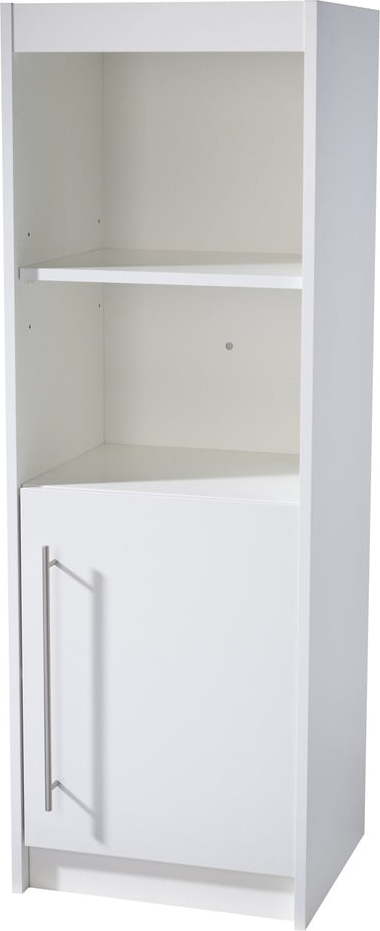 Bílá dětská knihovna 43x126x38,5 cm Maren – Roba