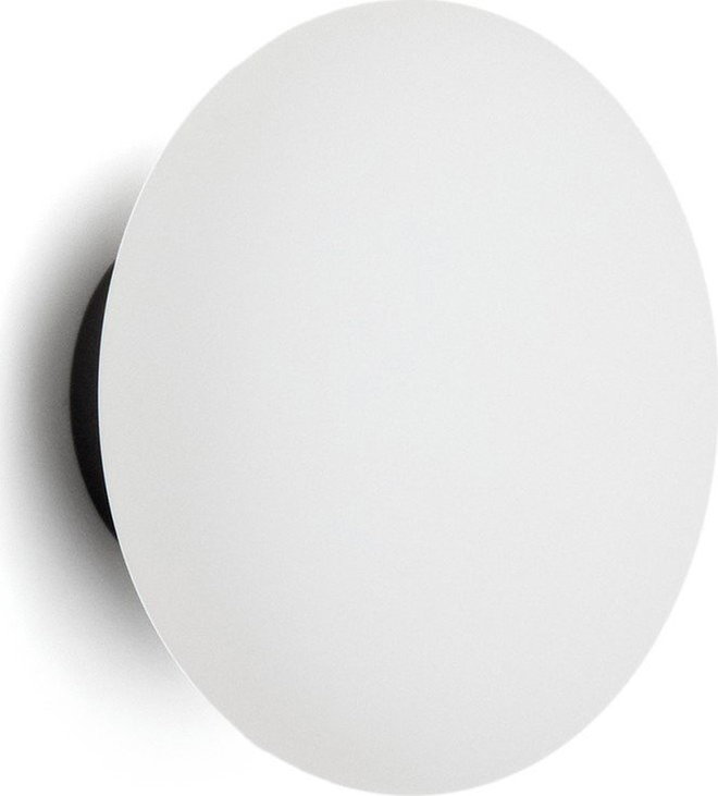 Bílé/černé nástěnné svítidlo ø 15 cm Bamila – Kave Home