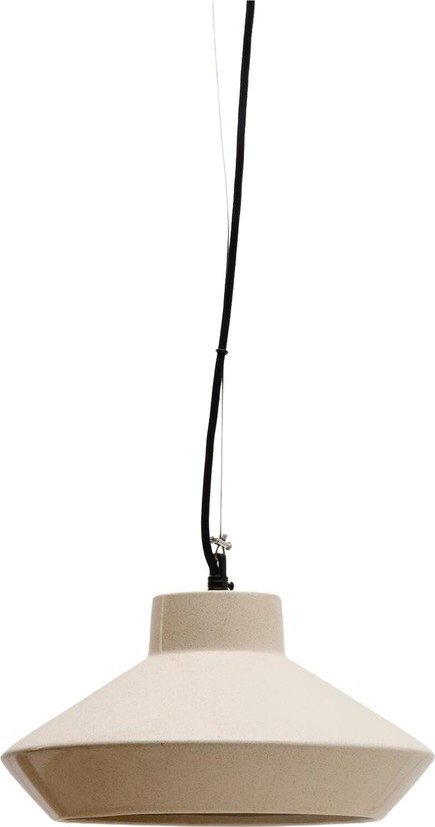 Béžové závěsné svítidlo s keramickým stínidlem ø 31 cm Portol – Kave Home