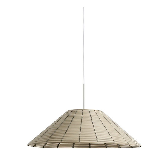 Béžové stínidlo z umělého ratanu ø 50 cm Saranella – Kave Home