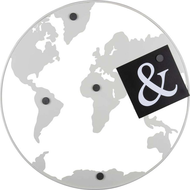 Magnetická nástěnka World Map – PT LIVING