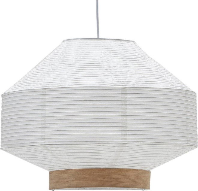 Bílé stínidlo ø 55 cm Hila – Kave Home
