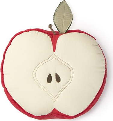 Bavlněný dětský polštářek ø 30 cm Apple – Lorena Canals