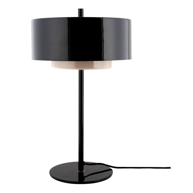 Černá kovová stolní lampa (výška 50 cm) Grato Anillo – Leitmotiv