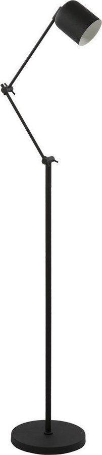 Černá stmívatelná stojací lampa (výška 150 cm) Rijeka – Light & Living