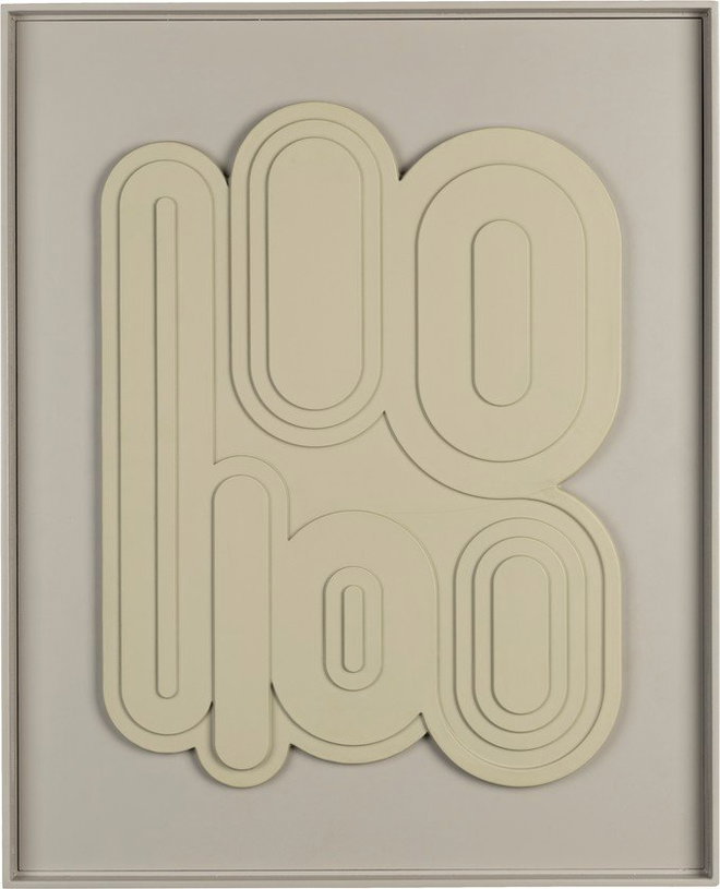 3D obraz s rámem 52x64 cm August – Zuiver