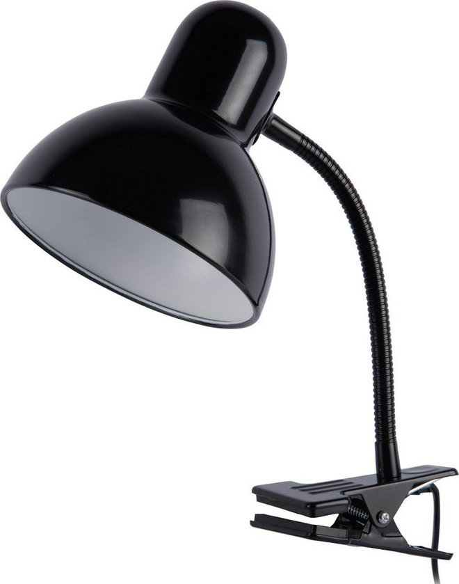 Černá kovová stolní lampa (výška 33,5 cm) New Retro – Leitmotiv