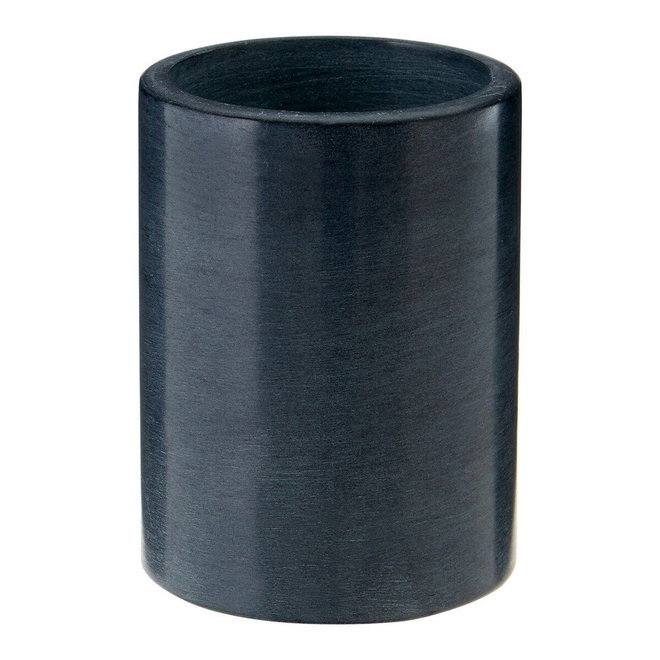Tmavě šedý kamenný kelímek na zubní kartáčky Kamal – Premier Housewares