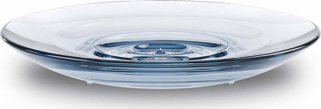 Modrá plastová mýdlenka Droplet – Umbra