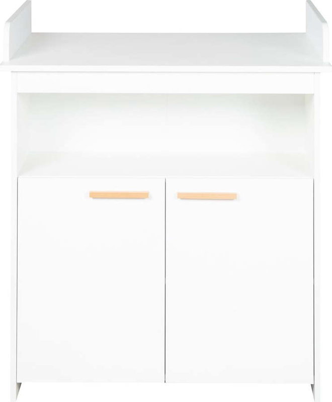 Bílá dětská komoda s přebalovacím pultem 88x98x75 cm Anton – Roba