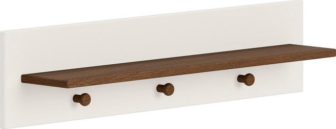 Béžový nástěnný dětský věšák 80x18 cm Sezane – Vipack