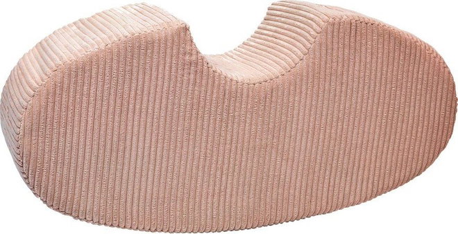 Růžová manšestrová houpačka výška 80 cm 35x24 cm – Meowbaby